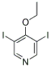 4-ETHOXY-3,5-DIIODOPYRIDINE 结构式