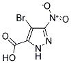 4-溴-3-硝基-1H-吡唑-5-羧酸 结构式