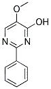 5-METHOXY-2-PHENYL-4-PYRIMIDINOL 结构式