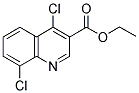 ETHYL 4,8-DICHLORO-3-QUINOLINECARBOXYLATE 结构式