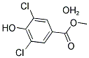 METHYL 3,5-DICHLORO-4-HYDROXYBENZOATE MONOHYDRATE 结构式