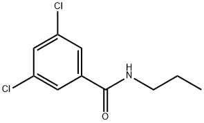 3,5-DICHLORO-N-PROPYLBENZENECARBOXAMIDE 结构式