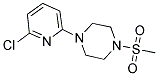 1-(6-CHLORO-2-PYRIDINYL)-4-(METHYLSULFONYL)PIPERAZINE 结构式