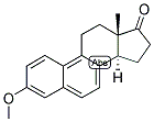 D-1,3,5(10), 6,8-ESTRAPENTAEN-3-OL-17-ONE METHYL ETHER 结构式