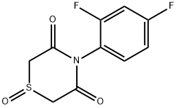 4-(2,4-DIFLUOROPHENYL)-1LAMBDA4,4-THIAZINANE-1,3,5-TRIONE 结构式