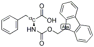 N-(9-FLUORENYLMETHOXYCARBONYL)-L-ALANINE-2-13C 结构式