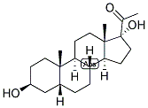 5BETA-PREGNAN-3BETA,17ALPHA-DIOL-20-ONE 结构式
