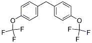 1-(TRIFLUOROMETHOXY)-4-[4-(TRIFLUOROMETHOXY)BENZYL]BENZENE 结构式