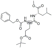 Z-GLU(OTBU)-LEU-OME 结构式