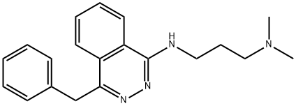 N-(4-Benzyl-1-phthalazinyl)-N-[3-(dimethylamino)propyl]amine 结构式