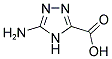 5-氨基-4H-1,2,4-三唑-3-羧酸 结构式