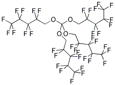 TETRAKIS(2,2,3,3,4,4,5,5-OCTAFLUOROPENTYL)ORTHOCARBONATE 结构式
