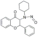 1-CYCLOHEXYL-2-OXO-1-(4-OXO-2-PHENYL-3,4-DIHYDRO-2H-CHROMEN-3-YL)HYDRAZINE 结构式