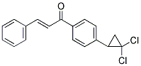 1-[4-(2,2-DICHLOROCYCLOPROPYL)PHENYL]-3-PHENYLPROP-2-EN-1-ONE 结构式