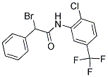 N1-[2-CHLORO-5-(TRIFLUOROMETHYL)PHENYL]-2-BROMO-2-PHENYLACETAMIDE 结构式