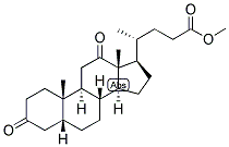 3,12-DIKETOCHOLANIC ACID METHYL ESTER 结构式