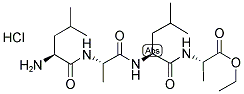 H-LEU-ALA-LEU-ALA-OET · HCL 结构式