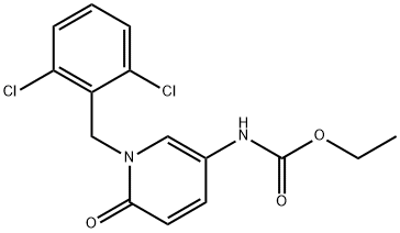 ETHYL N-[1-(2,6-DICHLOROBENZYL)-6-OXO-1,6-DIHYDRO-3-PYRIDINYL]CARBAMATE 结构式