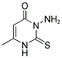 3-AMINO-6-METHYL-2-THIOXO-2,3-DIHYDRO-4(1H)-PYRIMIDINONE 结构式