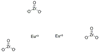 EUROPIUM ZIRCONATE 结构式