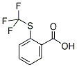 2-(TRIFLUOROMETHYLTHIO)BENZOIC ACID 结构式