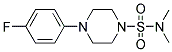 4-(4-Fluorophenyl)-N,N-dimethyltetrahydro-1(2H)-pyrazinesulfonamide 结构式
