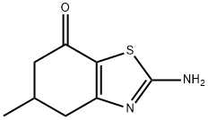 2-AMINO-5-METHYL-4,5,6-TRIHYDROBENZOTHIAZOL-7-ONE 结构式