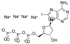 dATP 3H tetrasodium salt 结构式