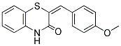 3-((4-METHOXYPHENYL)METHYLENE)-1,4-DIHYDRO-4-THIAQUINOLIN-2-ONE 结构式