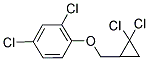 2,4-DICHLORO-1-[(2,2-DICHLOROCYCLOPROPYL)METHOXY]BENZENE 结构式