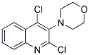 4-(2,4-DICHLORO-3-QUINOLYL)MORPHOLINE 结构式