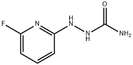 2-(6-FLUORO-2-PYRIDINYL)-1-HYDRAZINECARBOXAMIDE 结构式