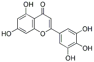 5,7,3',4',5'-PENTAHYDROXYFLAVONE 结构式