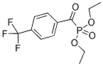 DIETHYL [4-(TRIFLUOROMETHYL)BENZOYL]PHOSPHONATE 结构式