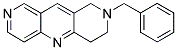 2-BENZYL-1,2,3,4-TETRAHYDROPYRIDO[4,3-B][1,6]NAPHTHYRIDINE 结构式