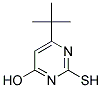 6-TERT-BUTYL-2-MERCAPTO-PYRIMIDIN-4-OL 结构式
