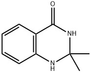 2,2-DIMETHYL-1,2,3-TRIHYDROQUINAZOLIN-4-ONE 结构式