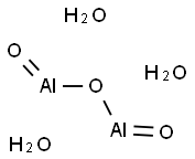 ALPHA-ALUMINA TRIHYDRATE 结构式