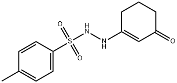 3-(2-((4-METHYLPHENYL)SULFONYL)HYDRAZINO)CYCLOHEX-2-EN-1-ONE 结构式