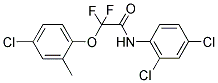 2-(4-CHLORO-2-METHYLPHENOXY)-N-(2,4-DICHLOROPHENYL)-2,2-DIFLUOROACETAMIDE 结构式