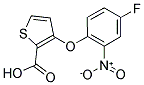 3-(4-FLUORO-2-NITROPHENOXY)-2-THIOPHENECARBOXYLIC ACID 结构式