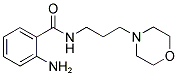 2-AMINO-N-(3-MORPHOLIN-4-YLPROPYL)BENZAMIDE 结构式