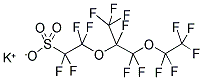 POTASSIUM PERFLUORO(4-METHYL-3,6-DIOXAOCTANE)SULFONATE 结构式
