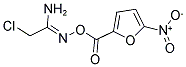 O1-[(5-NITRO-2-FURYL)CARBONYL]-2-CHLOROETHANEHYDROXIMAMIDE 结构式