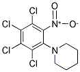 1-(2,3,4,5-TETRACHLORO-6-NITROPHENYL)PIPERIDINE 结构式