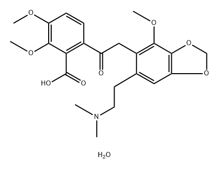 NARCEINE TRIHYDRATE 结构式