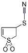 1,1-DIOXIDO-2,3-DIHYDROTHIEN-3-YL THIOCYANATE 结构式