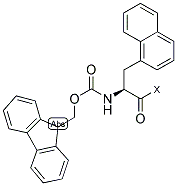 FMOC-1-NAL-WANG RESIN 结构式