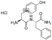 H-Tyr-Phe-NH2 HCl 结构式