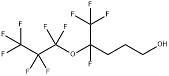 4,5,5,5-四氟-4-(全氟丙氧基)戊-1-醇 结构式